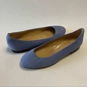 FLATS Napa Valley Made In Italy Blue Flats